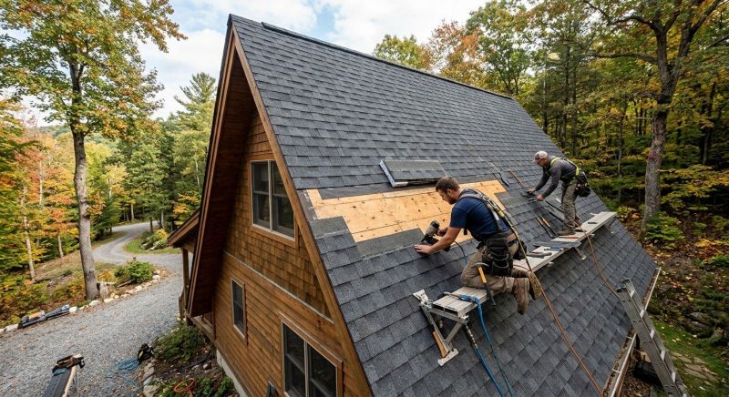 A Frame Roof Repair in Parker, CO