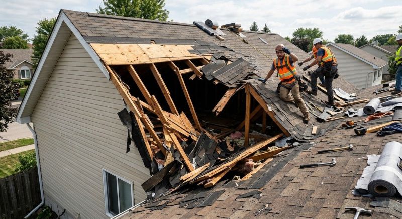A Frame Roof Repair in Parker, CO