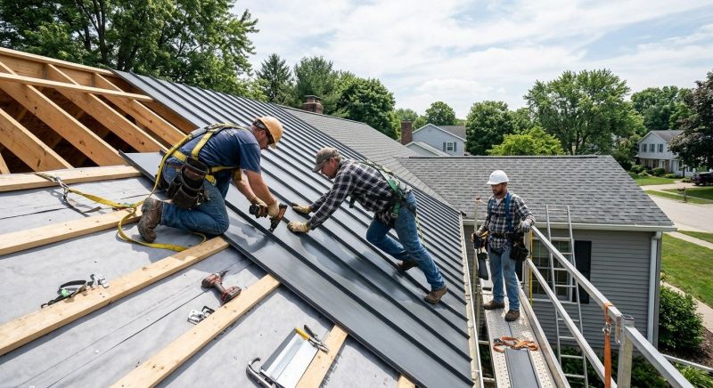 Aluminum Roof Construction in Parker, CO