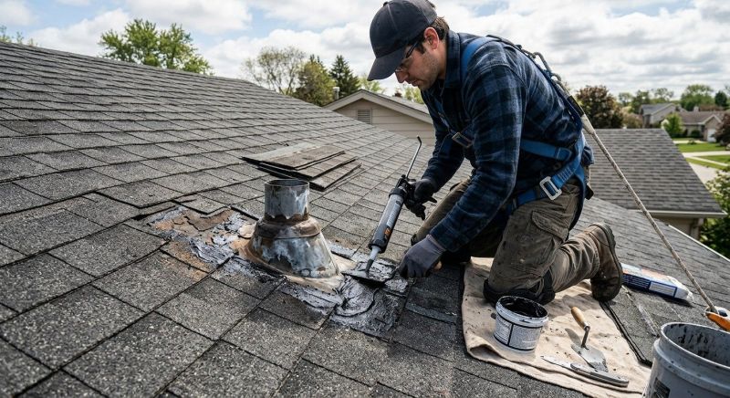 Asphalt Roof Leak Repair in Elizabeth, CO