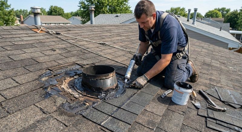 Asphalt Roof Leak Repair in Englewood, CO