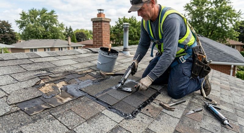Asphalt Roof Leak Repair in Kiowa, CO