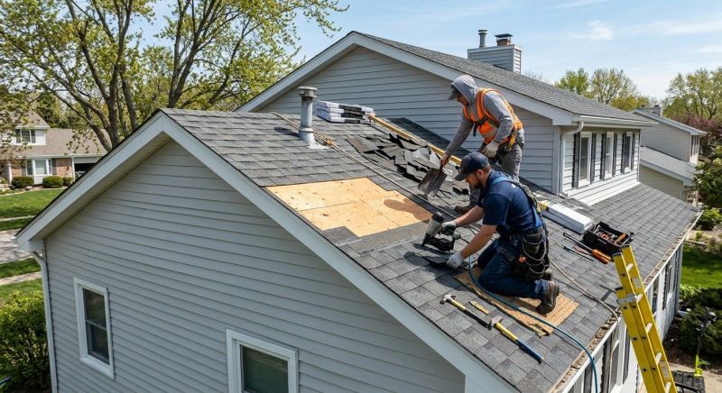 Asphalt Roof Repair in Aurora, CO