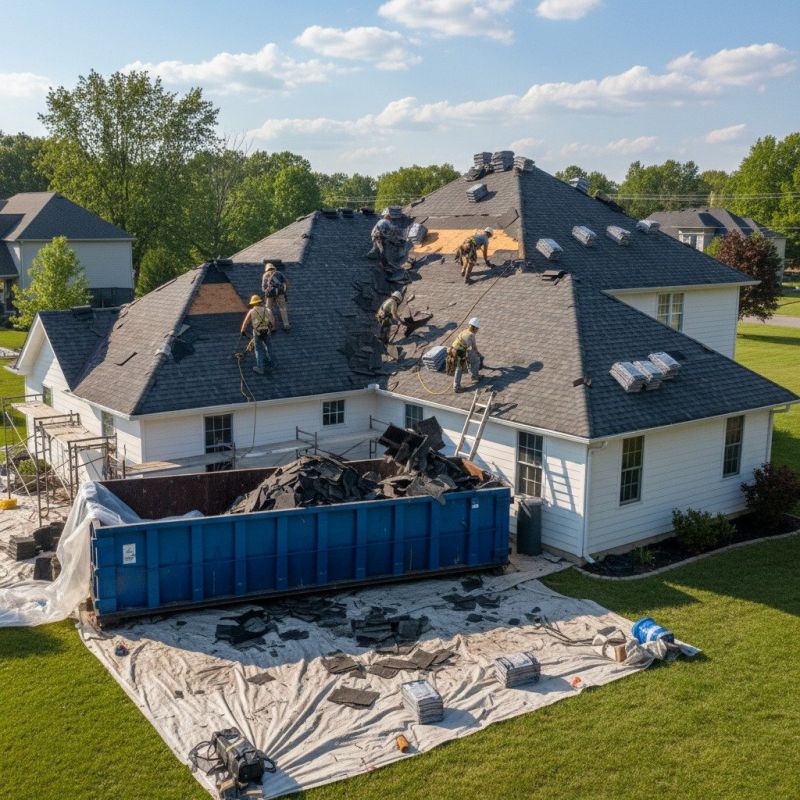 Asphalt Roof Replacement in Larkspur, CO