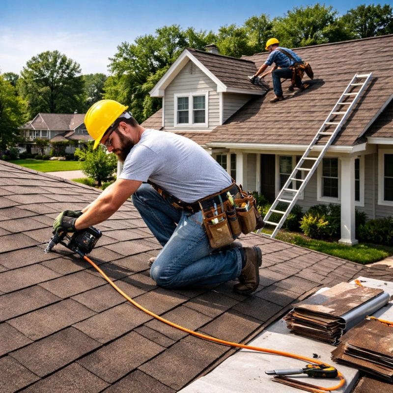 Asphalt Shingle Roof Installation in Parker, CO