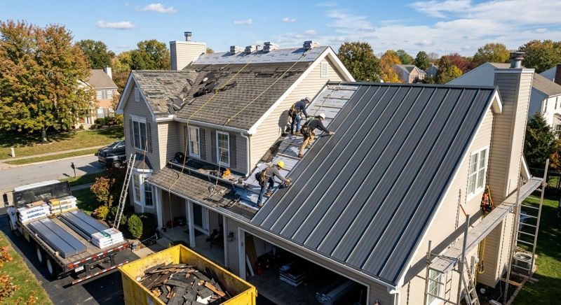 Barn Roof Replacement in Larkspur, CO