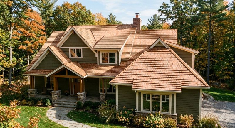 Cedar Roof Installation in Castle Rock, CO
