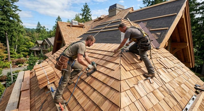 Cedar Roof Installation in Castle Rock, CO