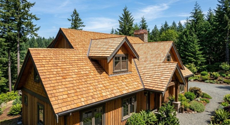 Cedar Roof Installation in Elbert County, CO