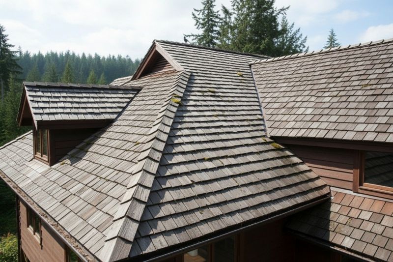 Cedar Roof Replacement in Elizabeth, CO