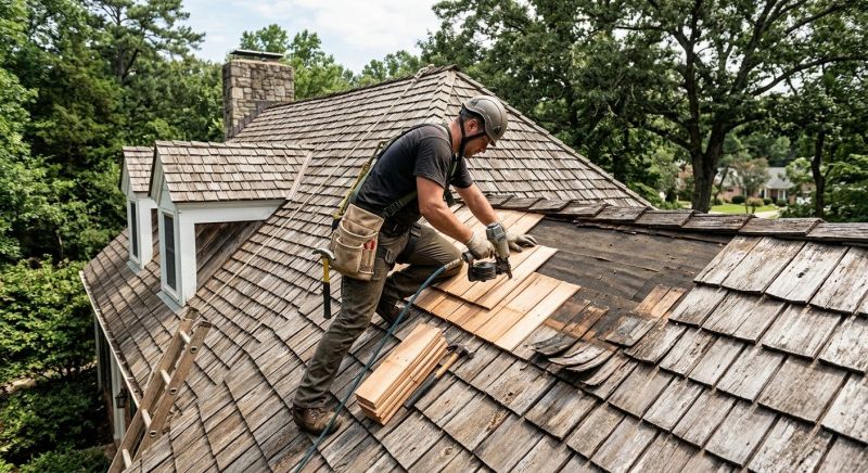 Cedar Shingles Repair in Englewood, CO