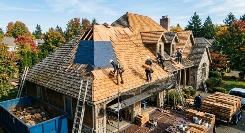 Cedar Shingles Replacement in Denver, CO