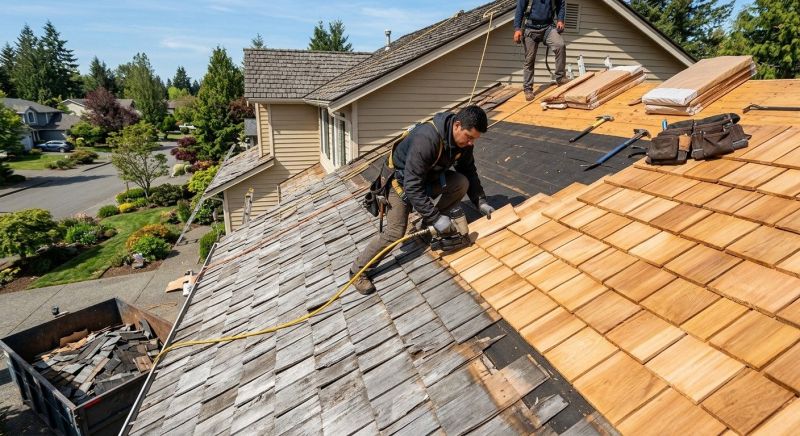 Cedar Shingles Replacement in Littleton, CO