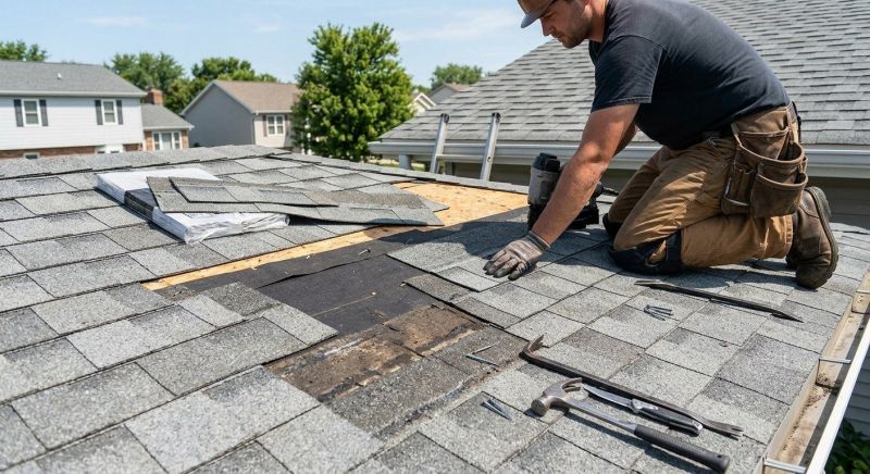 Composite Roof Repair in Parker, CO