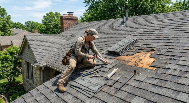 Composite Shingle Repair in Parker, CO