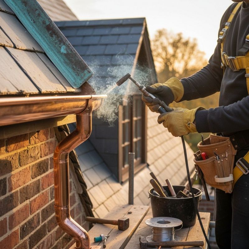 Copper Roof Repair in Parker, CO