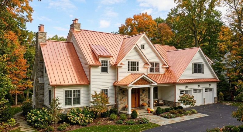 Copper Roof Replacement in Parker, CO