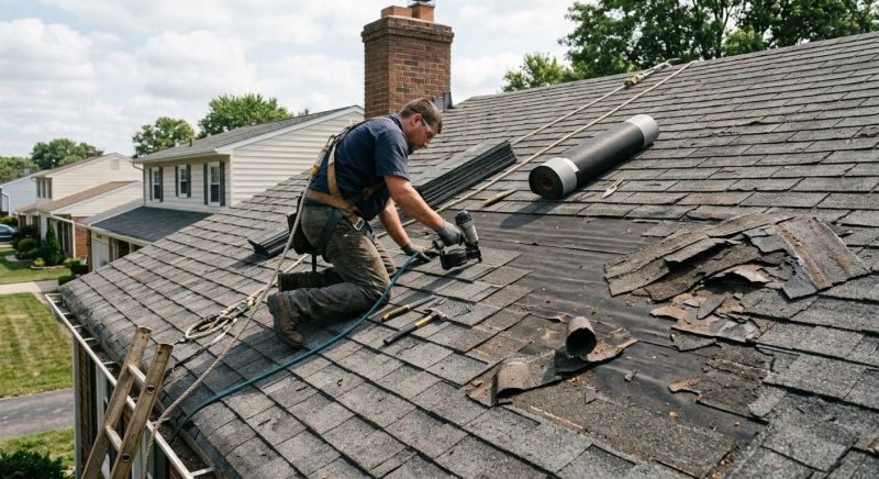 Damaged Roof Repair in Aurora, CO