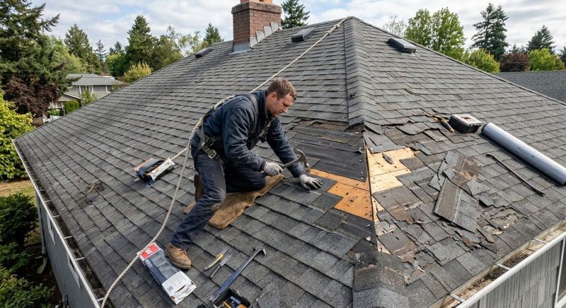 Damaged Roof Repair in Elbert County, CO