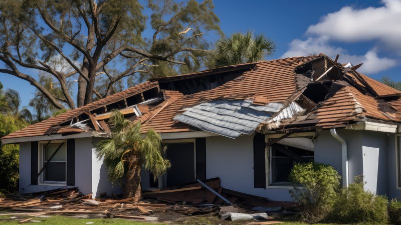 Damaged Roof Replacement in Parker, CO