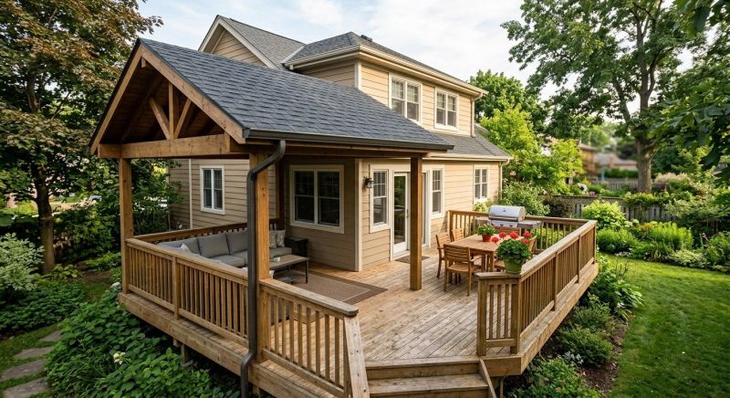 Deck Roof Construction in Parker, CO