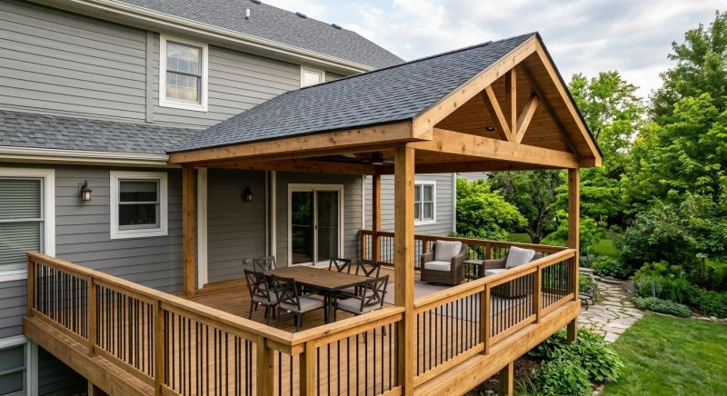 Deck Roof Construction in Parker, CO