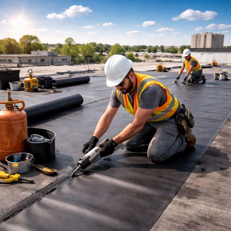 Epdm Roof Installation in Castle Rock, CO
