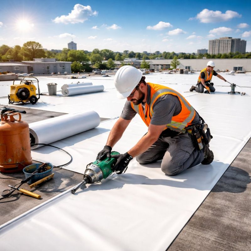 Epdm Roof Installation in Denver, CO