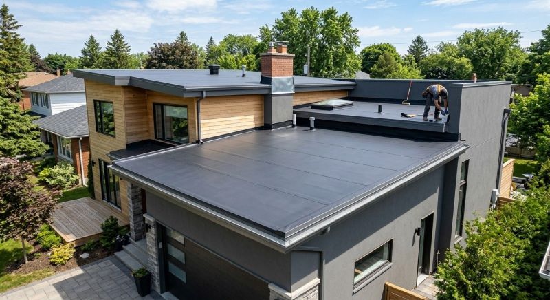 Epdm Roof Installation in Parker, CO