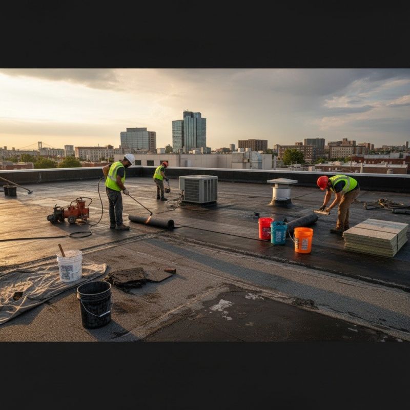 Flat Roof Repair in Englewood, CO
