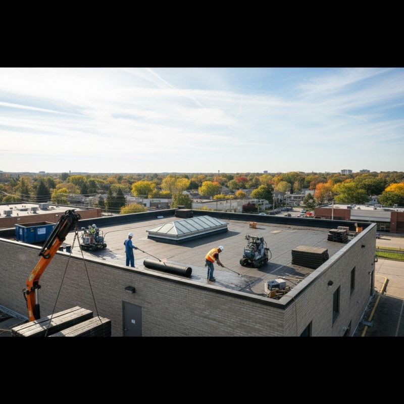Flat Roof Replacement in Elbert County, CO