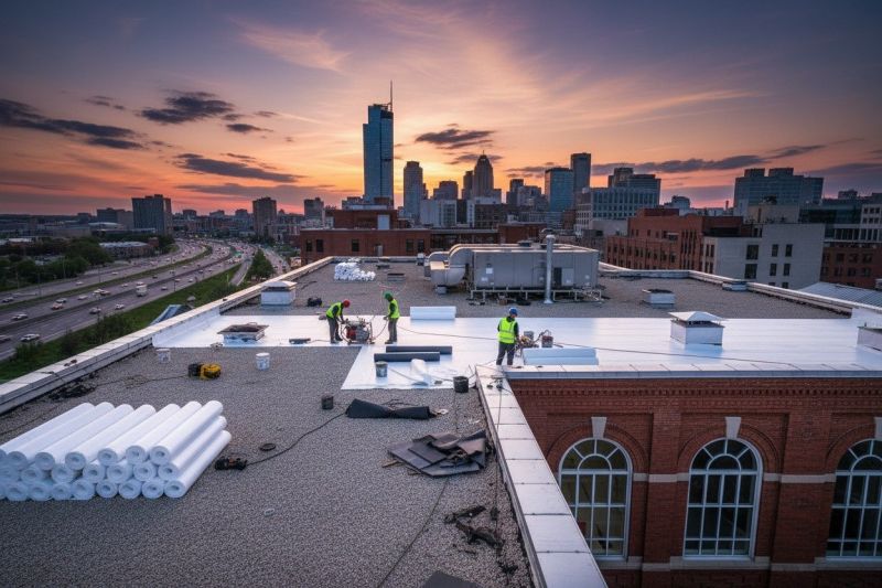 Flat Roof Replacement in Elbert County, CO