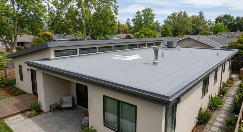 Flat Roof Replacement in Larkspur, CO