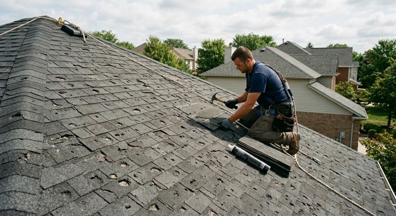 Hail Damage Roof Repair in Denver, CO