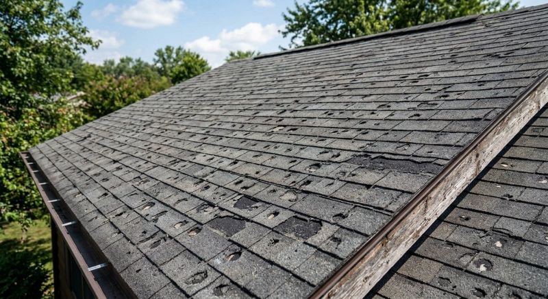 Hail Damage Roof Repair in Douglas County, CO