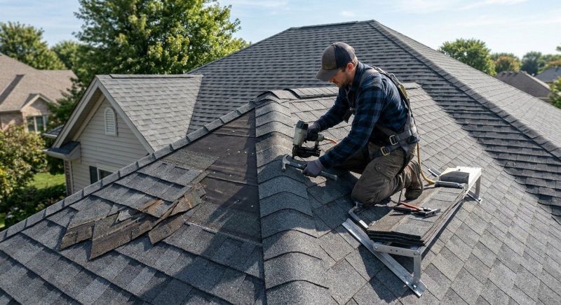 Hip Roof Shingle Replacement in Parker, CO
