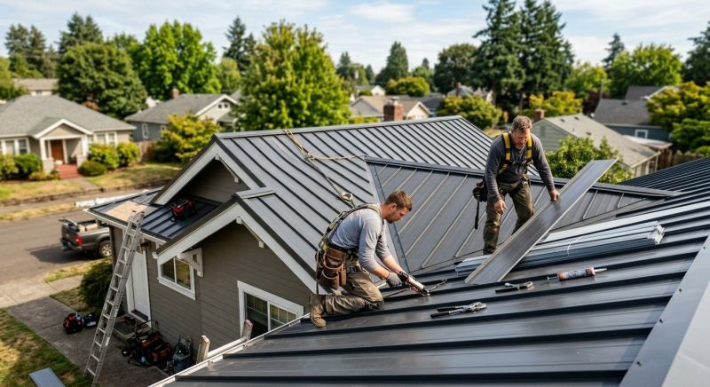 Metal Roof Repair in Kiowa, CO