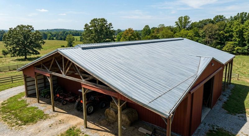 Pole Barn Roof Repair in Parker, CO