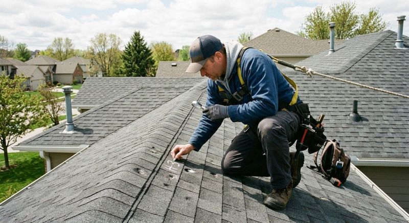 Roof Damage Inspection in Denver County, CO