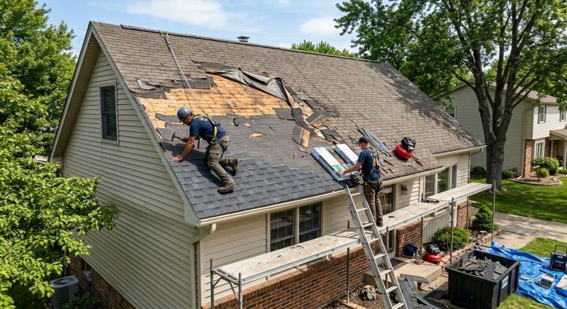 Roof Damage Repair in Elizabeth, CO