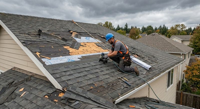 Roof Damage Restoration in Larkspur, CO