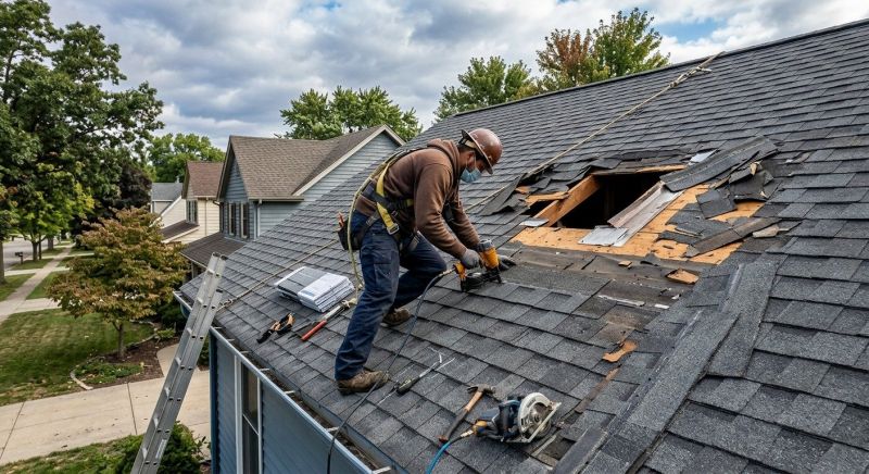 Roof Damage Restoration in Littleton, CO