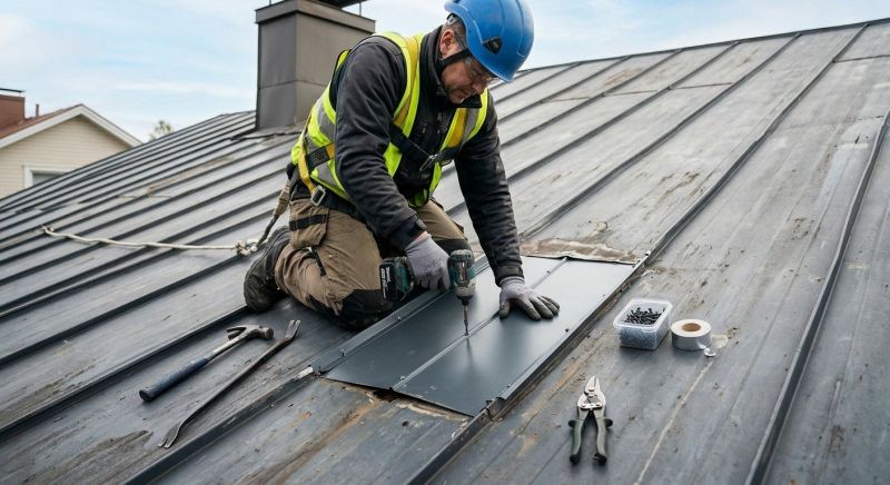 Roof Panel Repair in Parker, CO