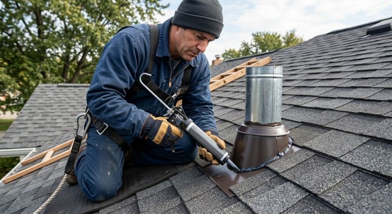 Roof Vent Flashing Repair in Parker, CO