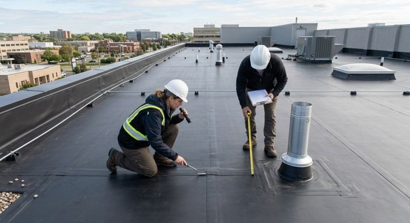 Rubber Roof Inspection in Parker, CO