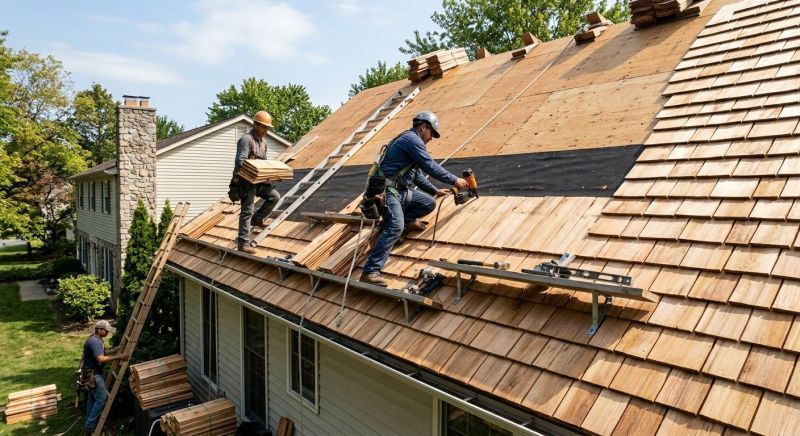 Shake Roof Replacement in Englewood, CO
