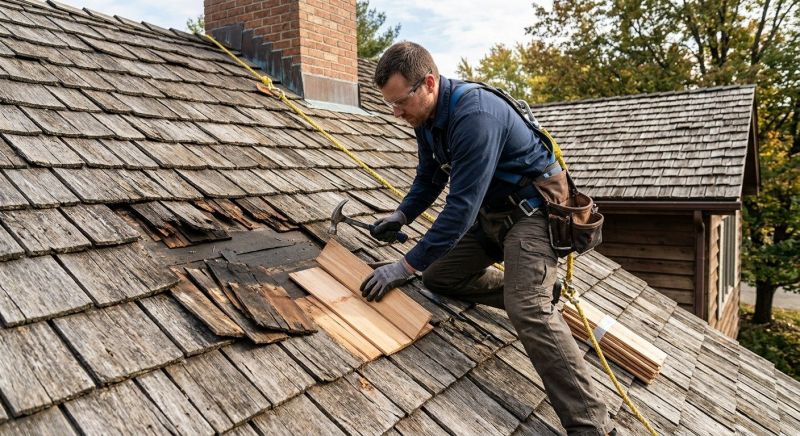 Shake Shingle Repair in Castle Rock, CO
