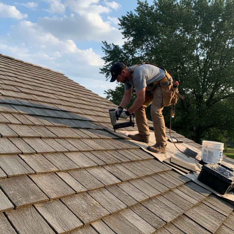 Shake Shingle Repair in Elizabeth, CO