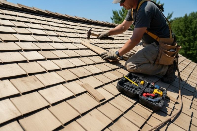 Shake Shingle Repair in Englewood, CO
