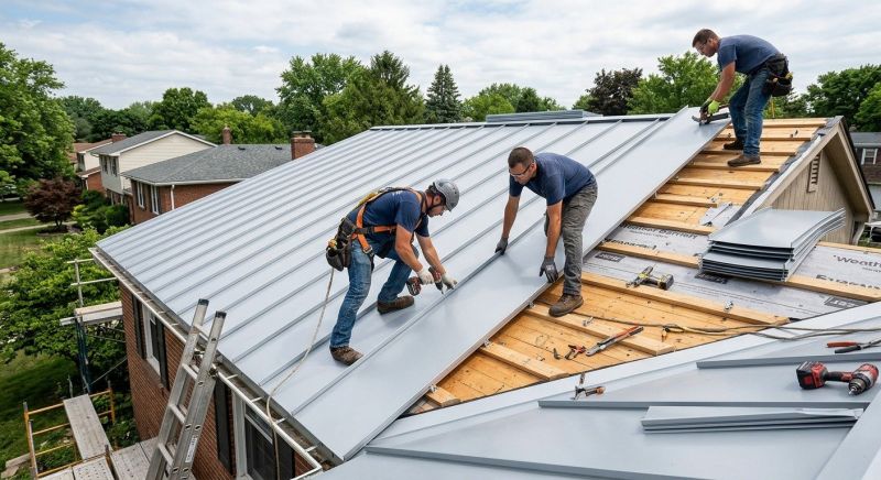 Sheet Roofing Installation in Denver County, CO